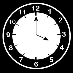 orologio ore 4 Disegno da colorare orologio ore 4