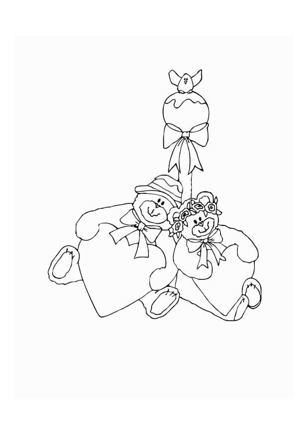 orsetti Disegno da colorare orsetti