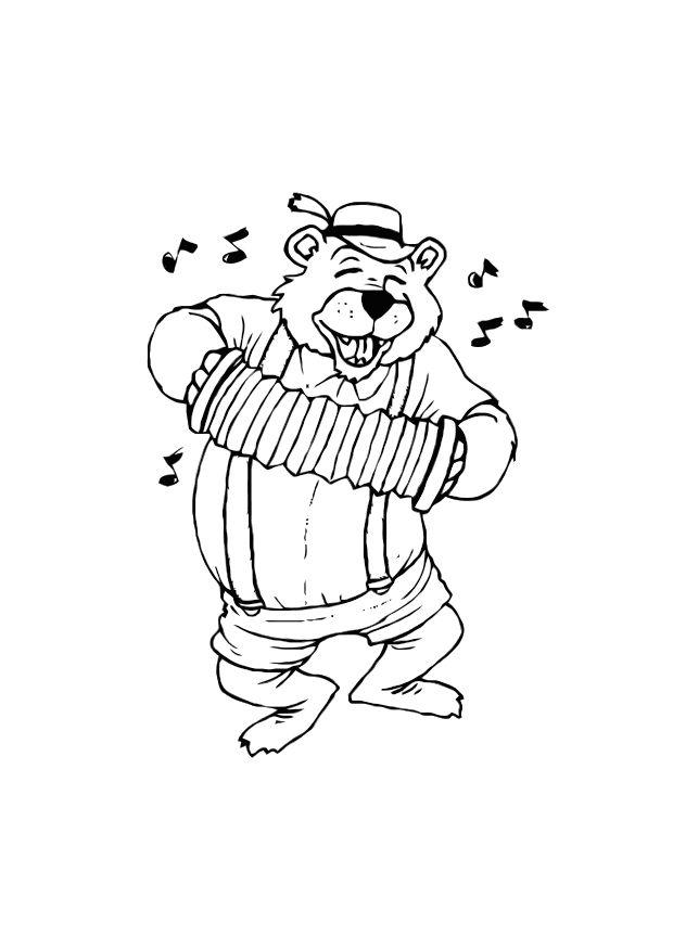orso Disegno da colorare orso