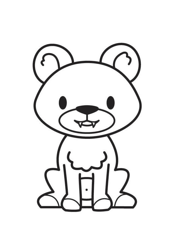 orso Disegno da colorare orso