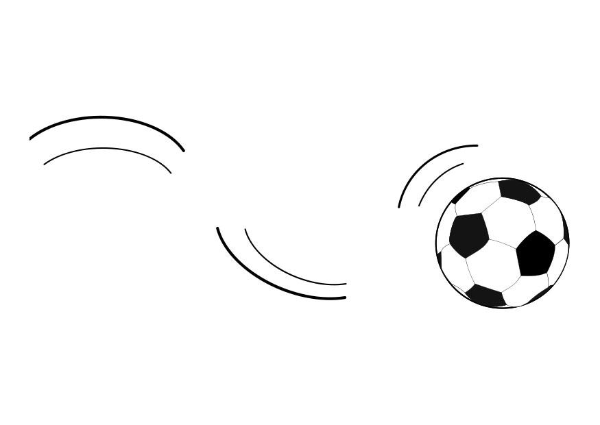 palla rotolante Disegno da colorare palla rotolante