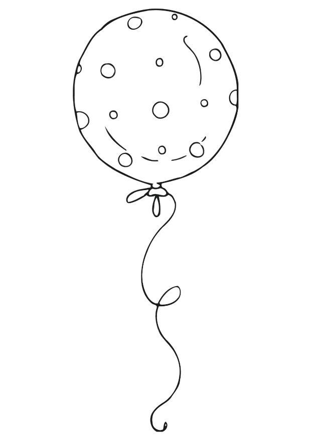 palloncino Disegno da colorare palloncino
