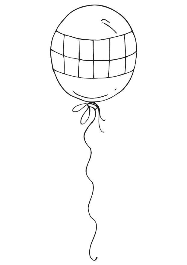 palloncino Disegno da colorare palloncino