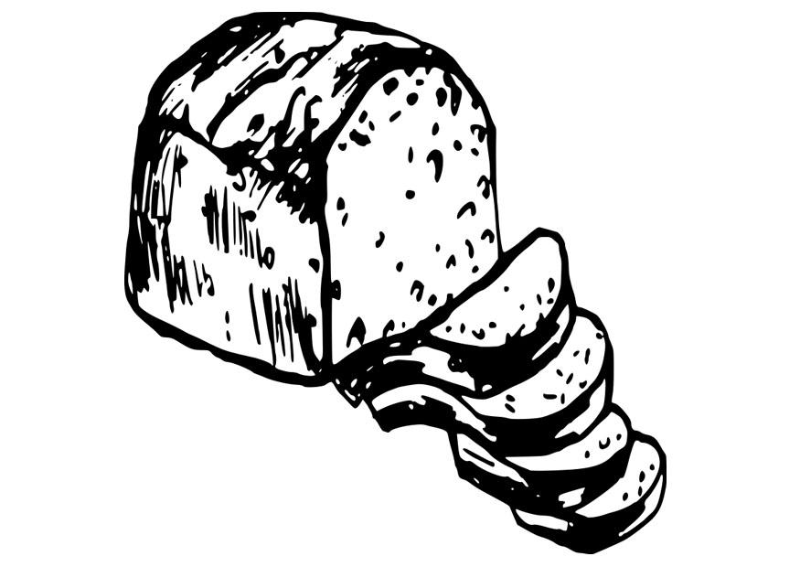 pane Disegno da colorare pane
