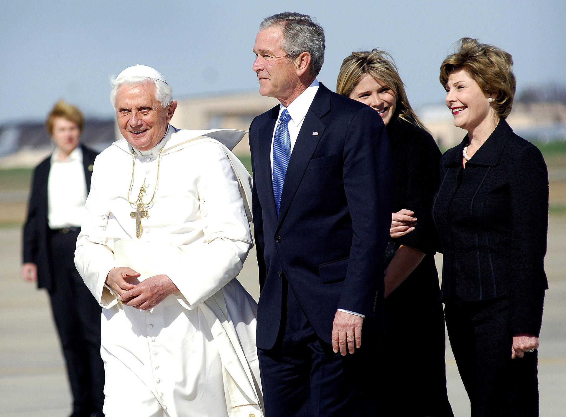 papa benedetto xvi e george w. bush Foto papa benedetto xvi e george w. bush