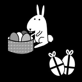 Disegno da colorare pasqua