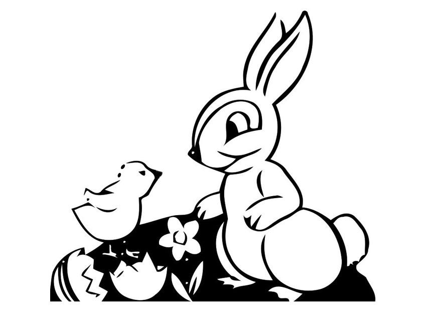 pasqua Disegno da colorare pasqua