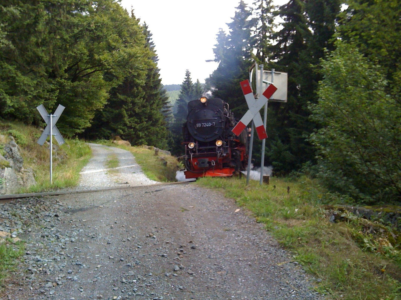 passaggio a livello senza sbarre Foto passaggio a livello senza sbarre