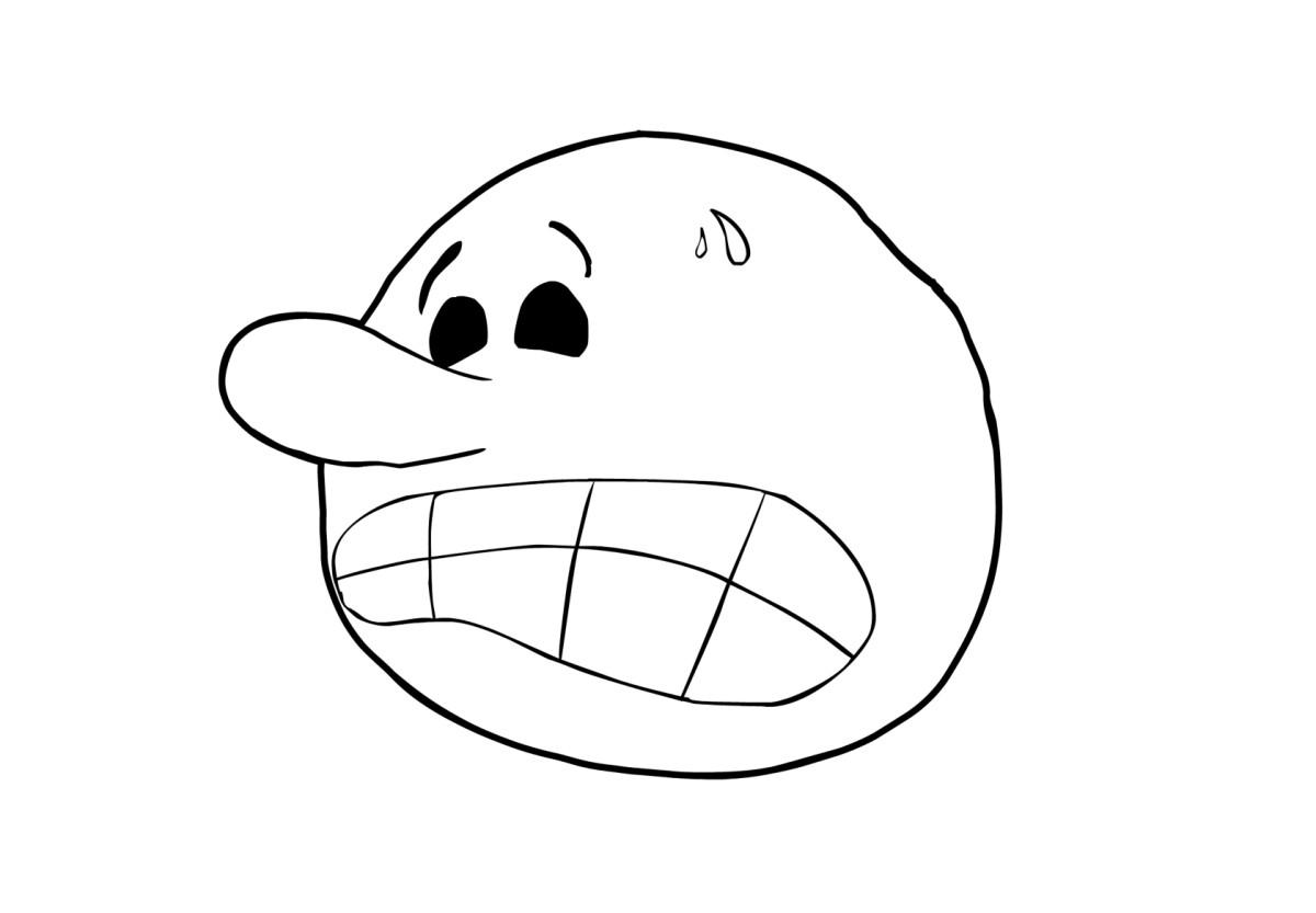 paura Disegno da colorare paura