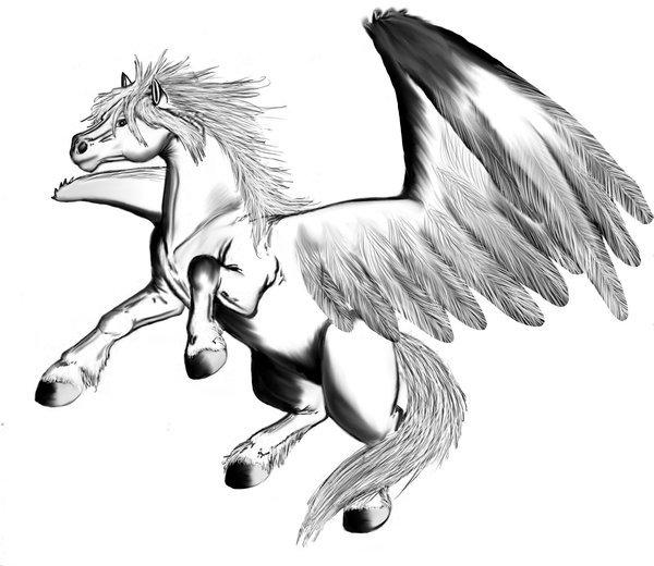 pegaso Disegno da colorare pegaso