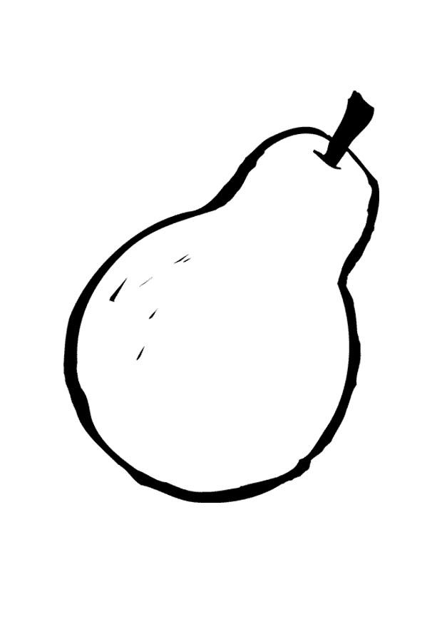 pera Disegno da colorare pera