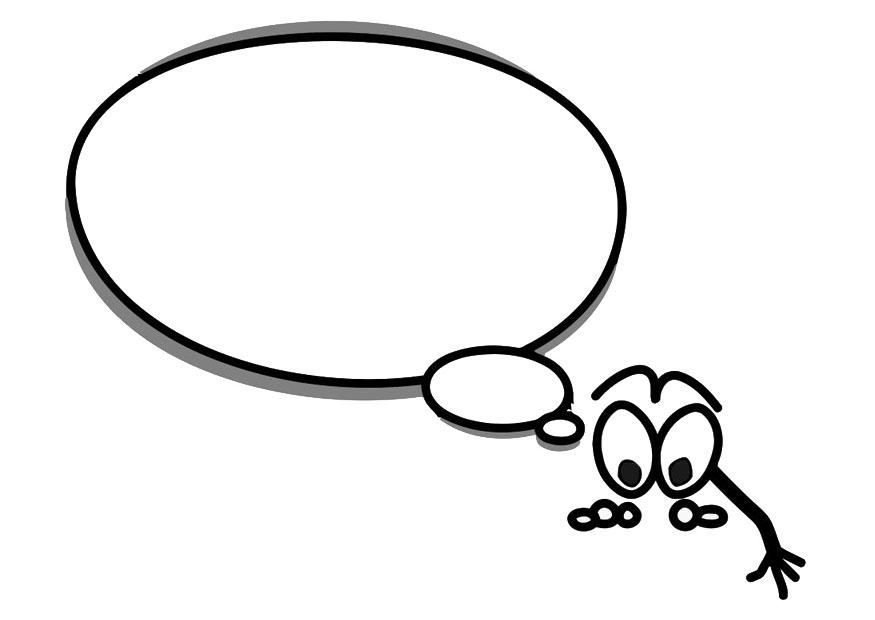 personaggio parlante Disegno da colorare personaggio parlante
