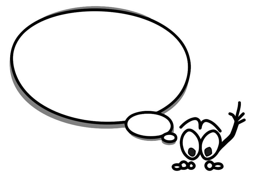 personaggio parlante Disegno da colorare personaggio parlante
