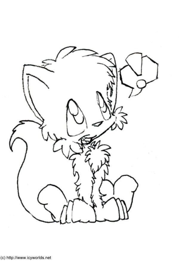 piccolo volpe Disegno da colorare piccolo volpe