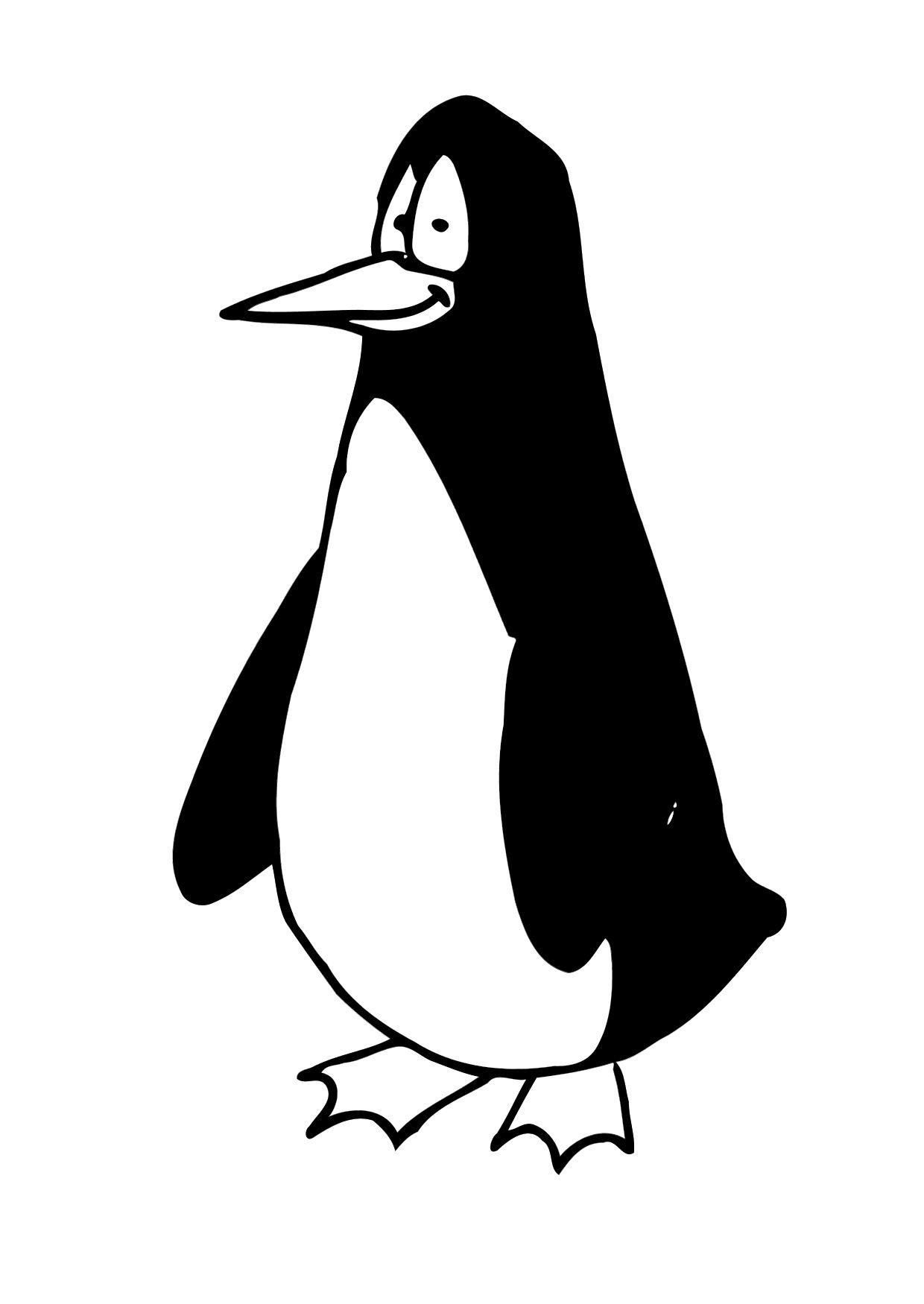 pinguino Disegno da colorare pinguino
