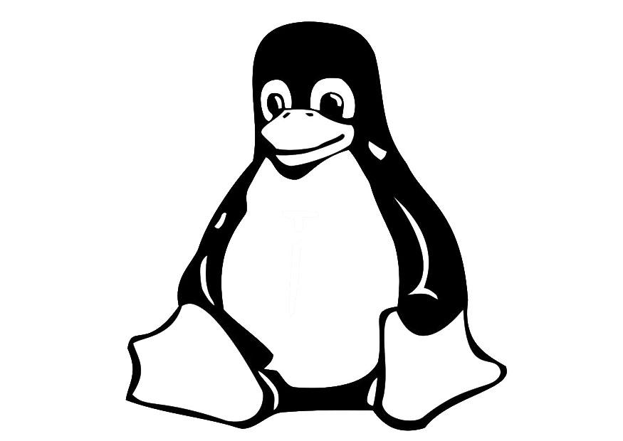 pinguino seduto Disegno da colorare pinguino seduto