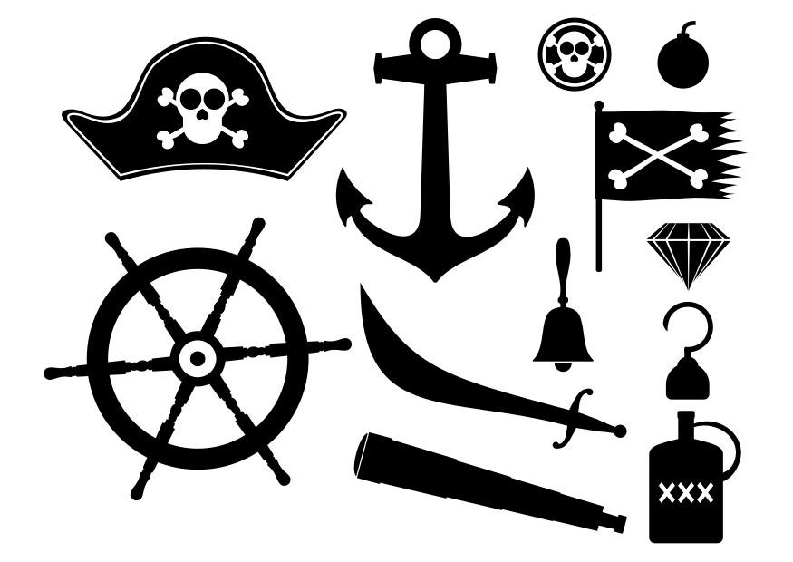 pirata Disegno da colorare pirata