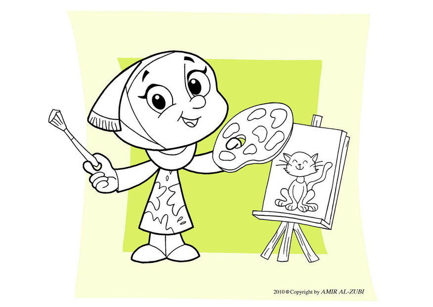 pittura Disegno da colorare pittura