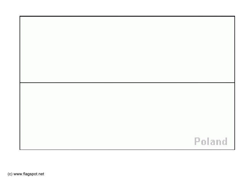 Disegno da colorare polonia