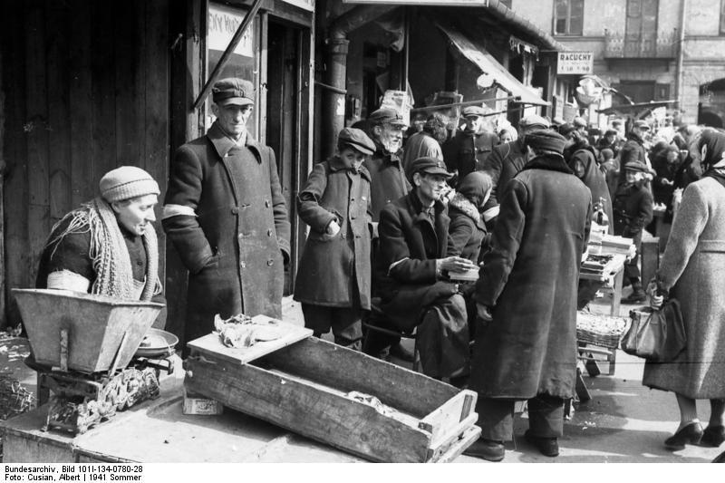 polonia - ghetto varsavia - mercato 2 Foto polonia - ghetto varsavia - mercato 2