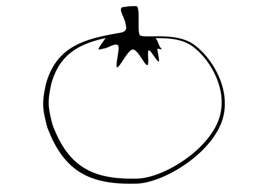 pomodoro Disegno da colorare pomodoro