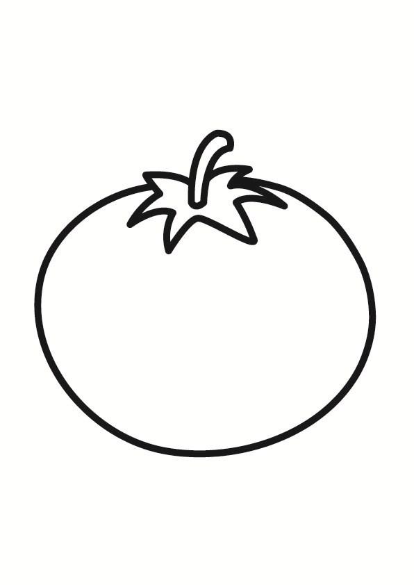 pomodoro Disegno da colorare pomodoro