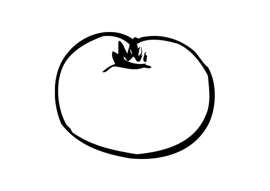 pomodoro Disegno da colorare pomodoro