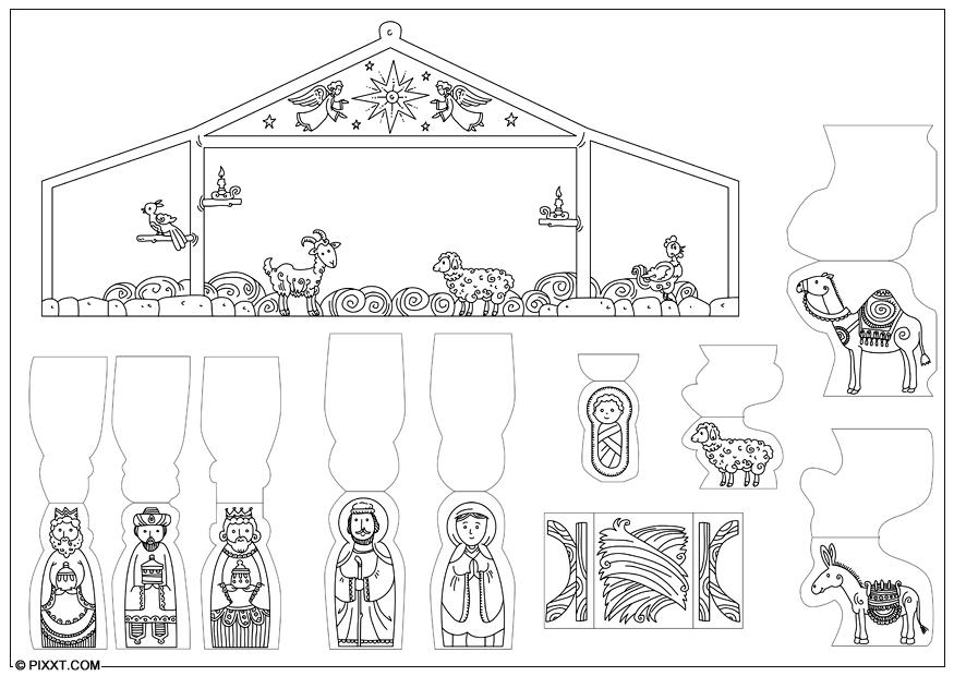 presepe Laboratorio creativo presepe