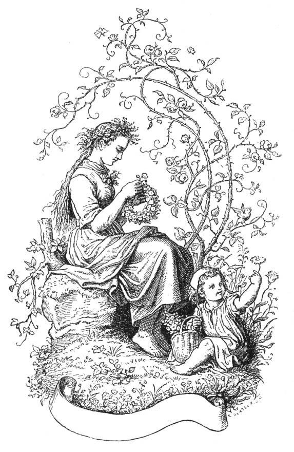 primavera Disegno da colorare primavera