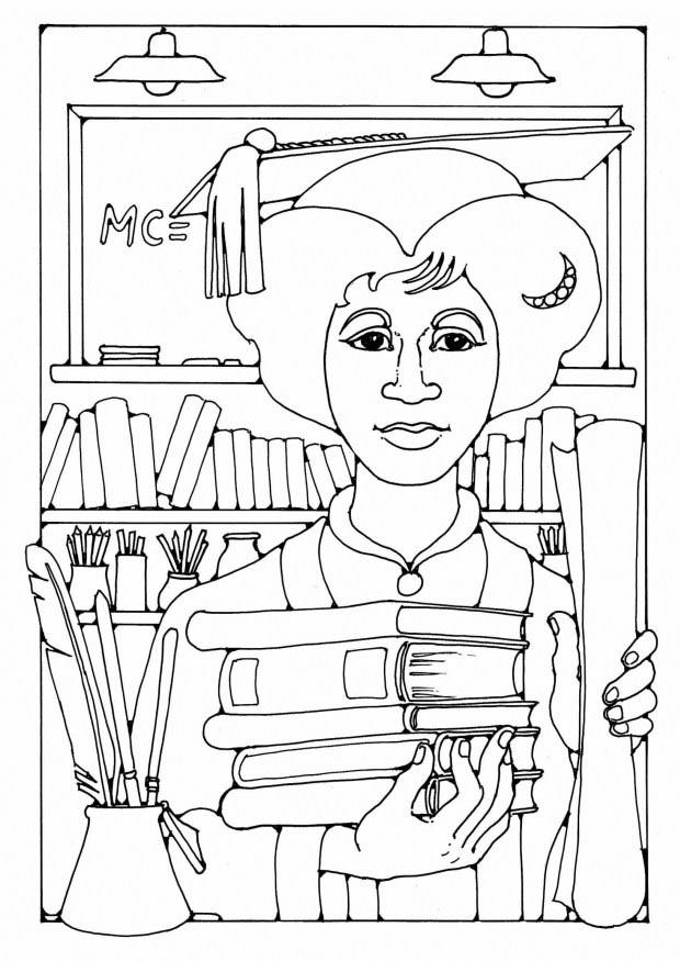 professore Disegno da colorare professore