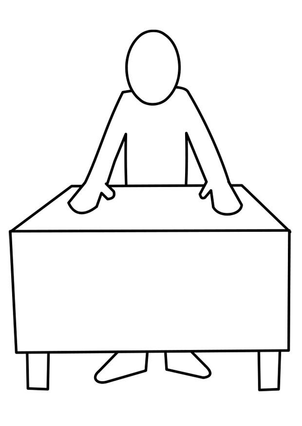 professore Disegno da colorare professore