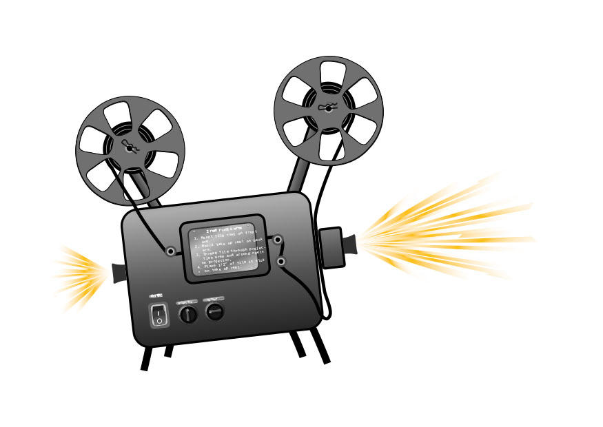 proiettore cinematografico immagine proiettore cinematografico