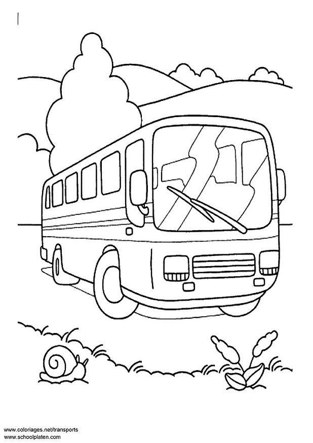 pulman Disegno da colorare pulman