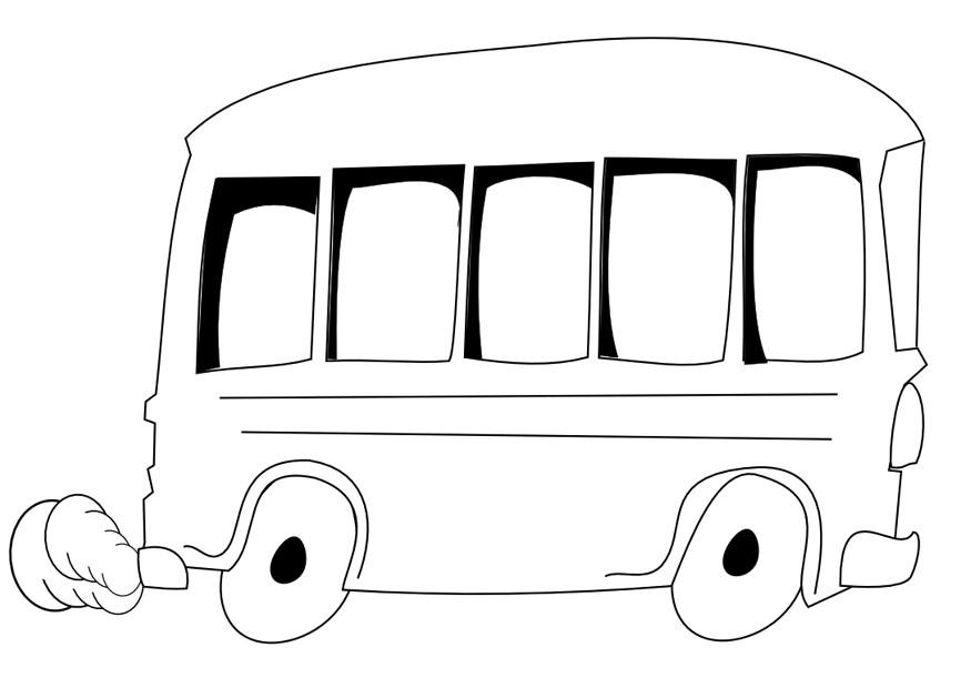 pulman Disegno da colorare pulman