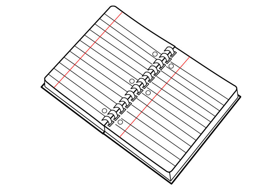 quaderno Disegno da colorare quaderno