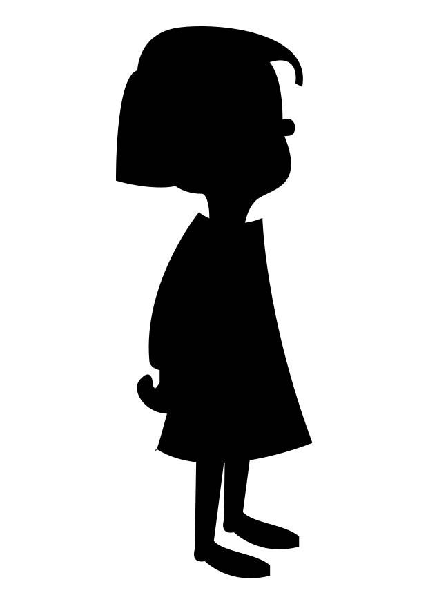 ragazza Disegno da colorare ragazza