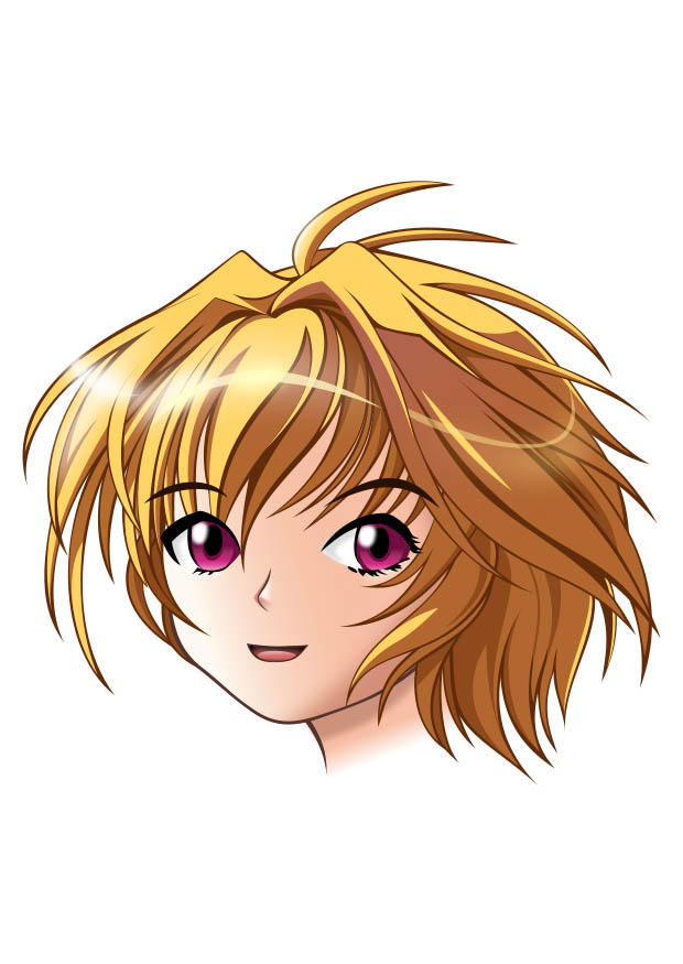 immagine ragazza manga