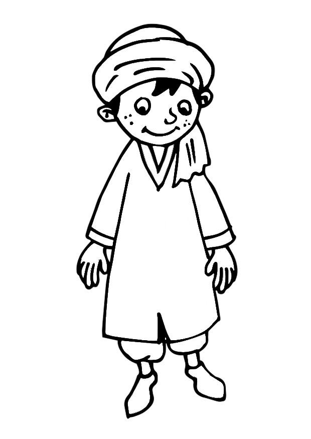 ragazzo Disegno da colorare ragazzo