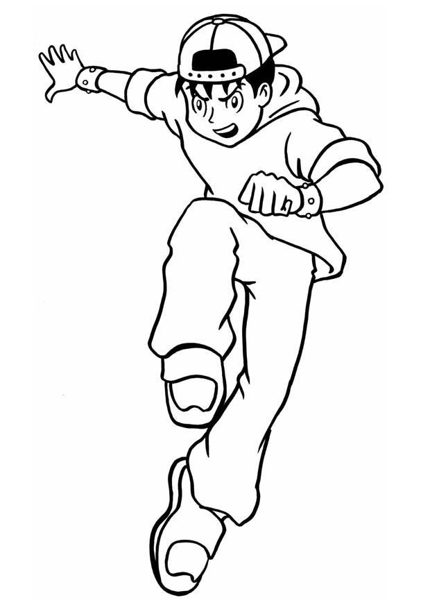 ragazzo arrabbiato Disegno da colorare ragazzo arrabbiato