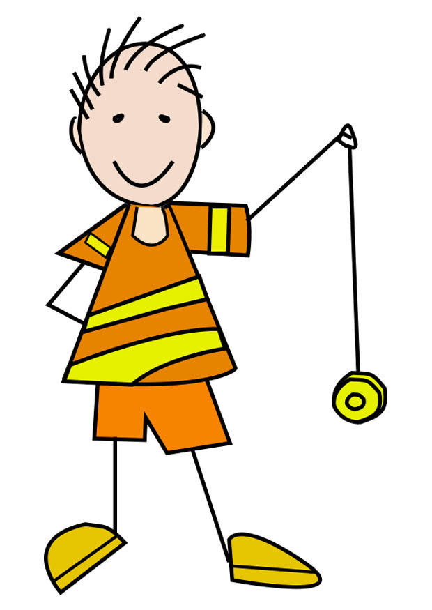 ragazzo con yo-yo immagine ragazzo con yo-yo