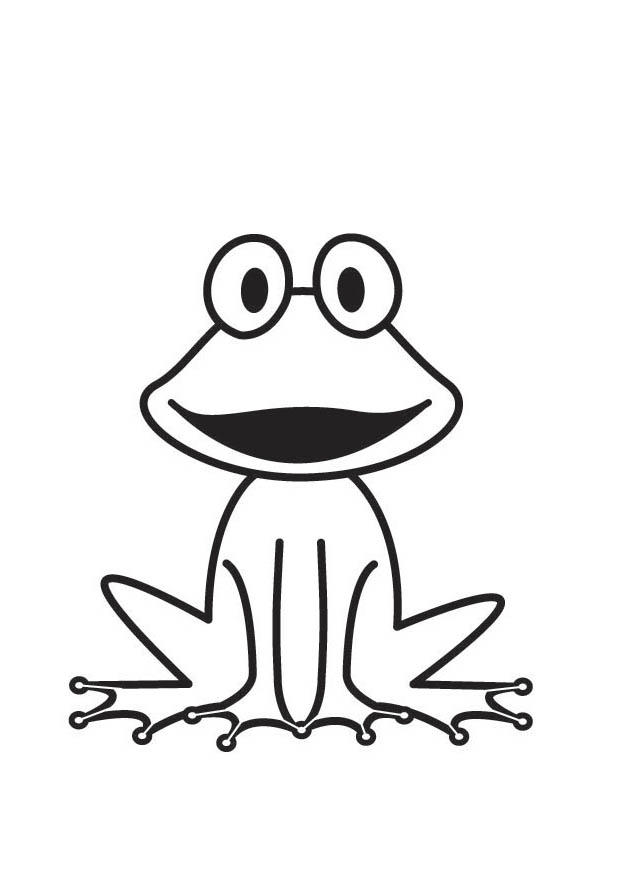 rana Disegno da colorare rana