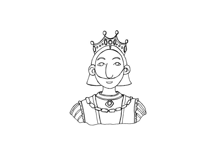 re Disegno da colorare re