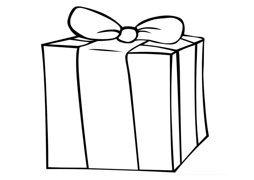 regalo Disegno da colorare regalo