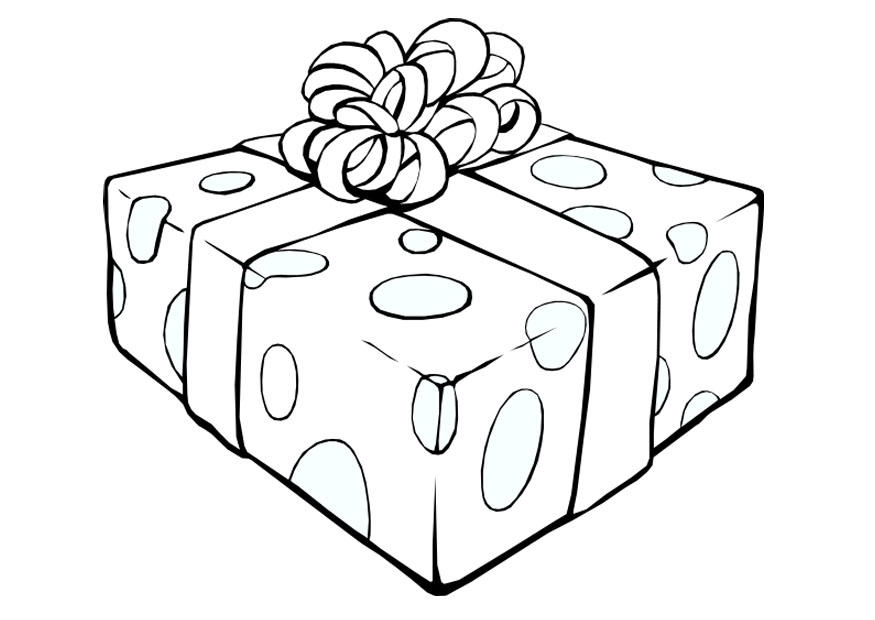 regalo Disegno da colorare regalo