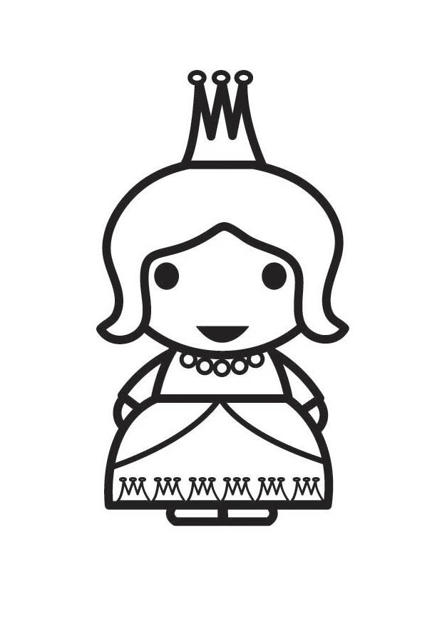 regina Disegno da colorare regina