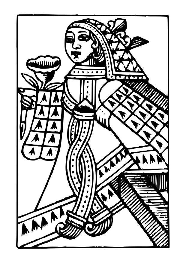 regina Disegno da colorare regina