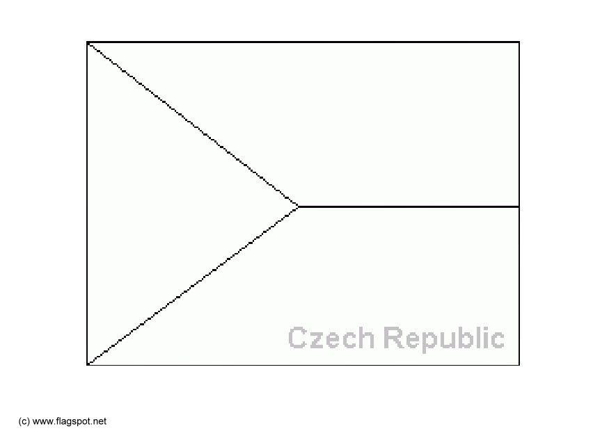 Disegno da colorare repubblica ceca