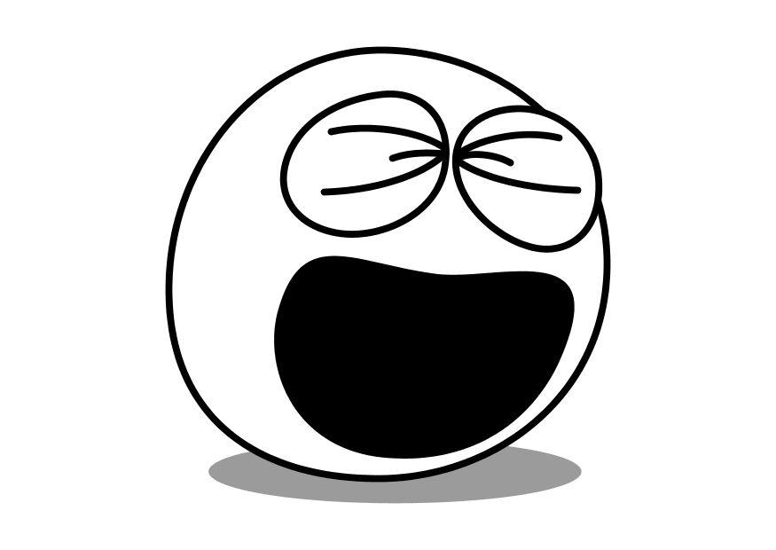 ridere Disegno da colorare ridere