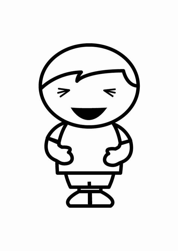 ridere Disegno da colorare ridere