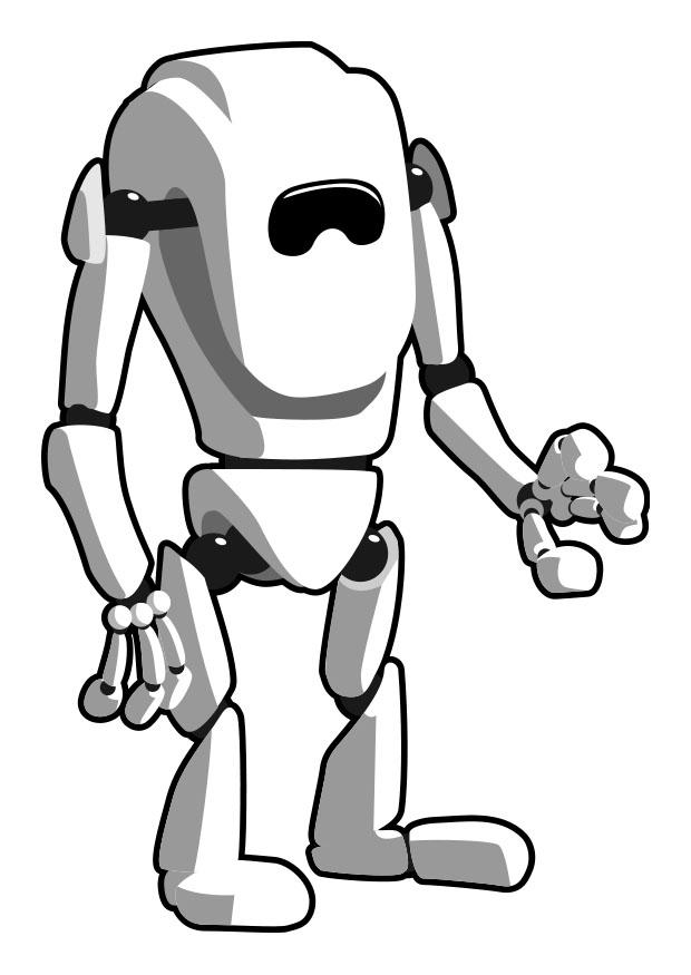 robot Disegno da colorare robot